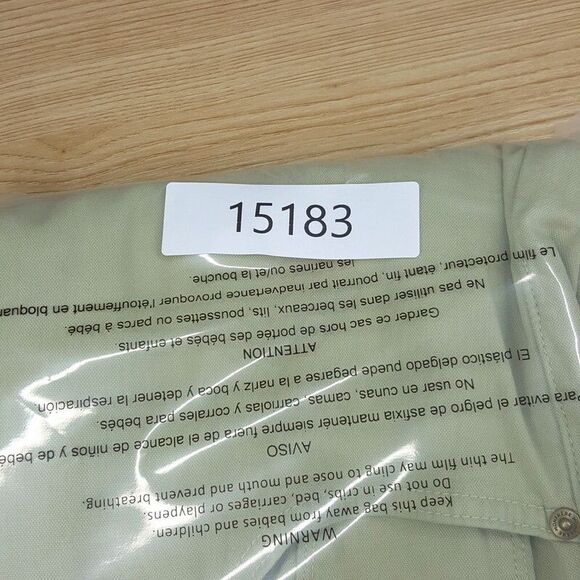 MONFRERE Mens Jeans Size 33 Green Lightweight Linen Denim BRANDO SLIM $210 - Picture 10 of 10